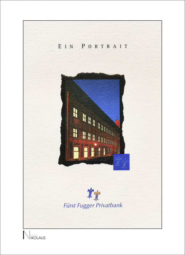 ARCHITEKTURFOTOGRAFIE 2 Portrait der Fürst Fugger Bank Augsburg